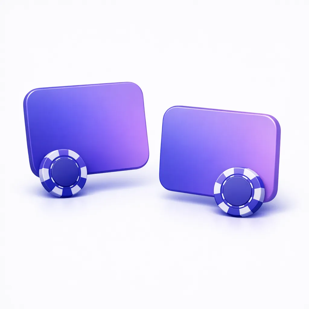 Pure Pay-N-Play face à hybride, deux cartes indigo côte à côte à hauteurs différentes